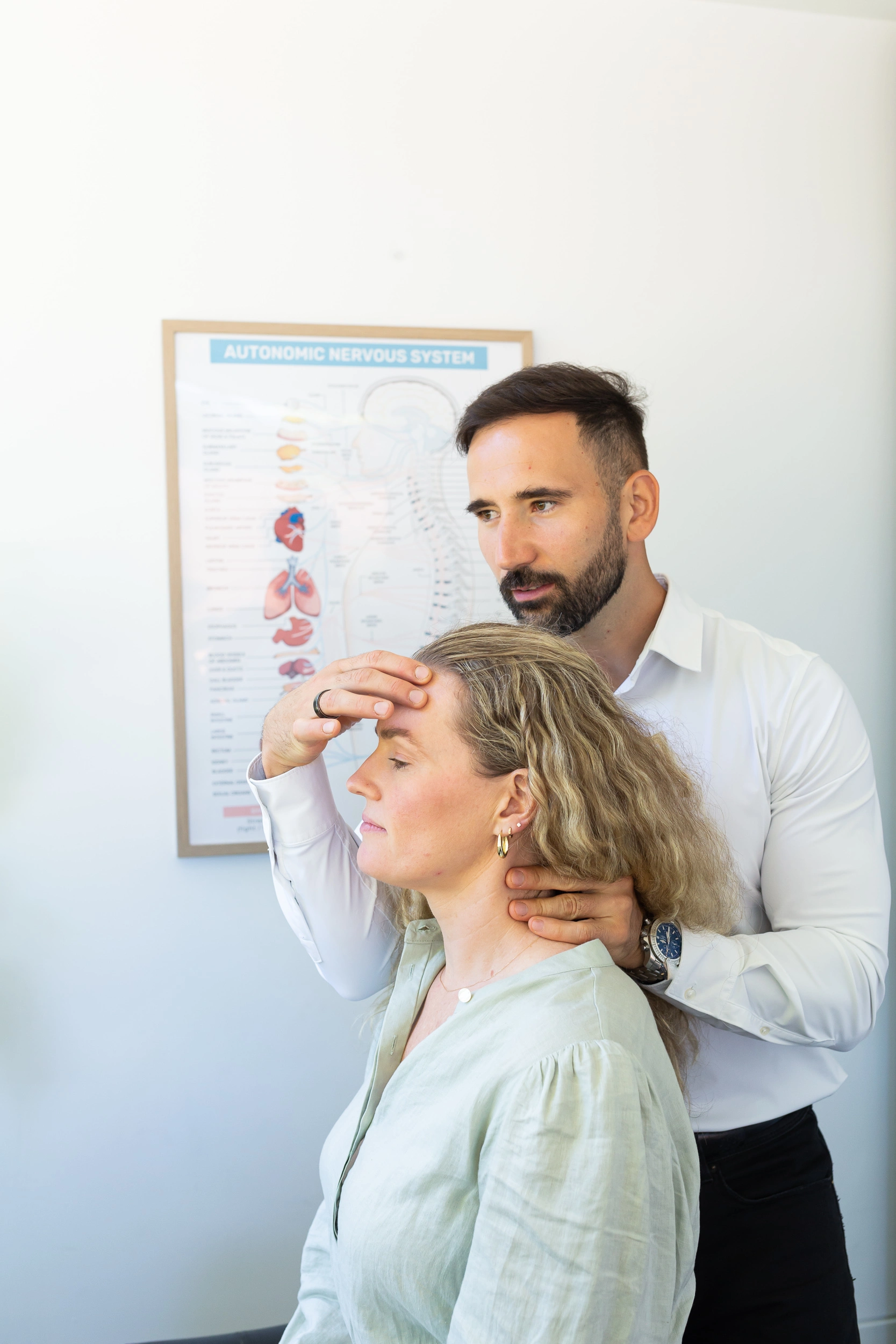 Chiropractic guidance for neck pain